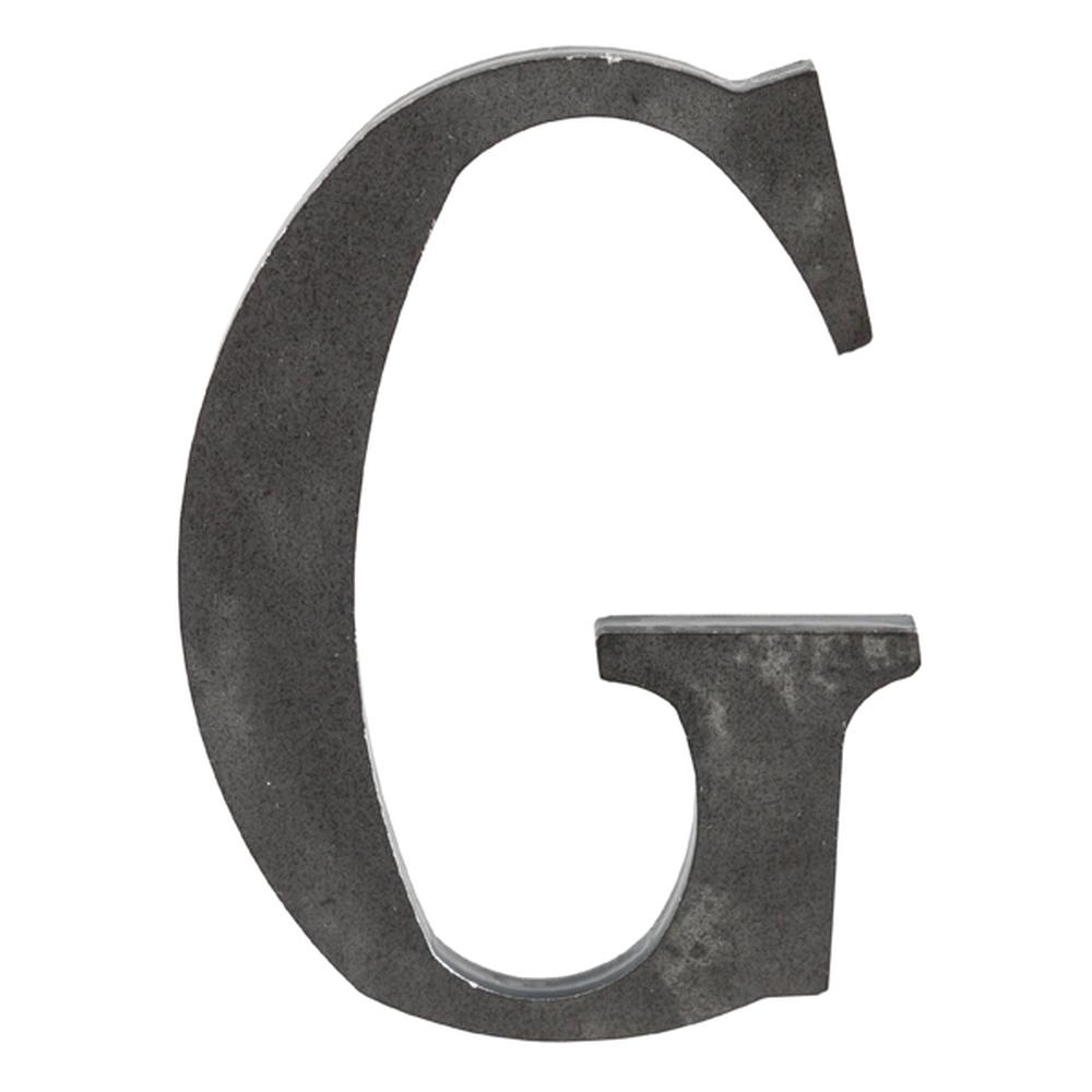 Profiled Letter G - Mild SteelHeight 150mm - 6mm Thick