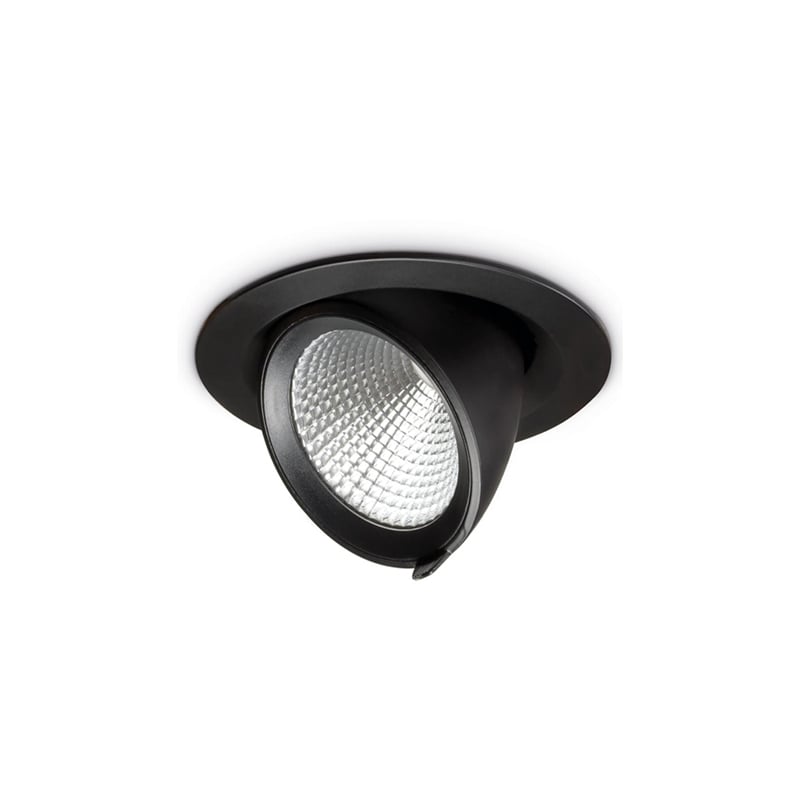 JCC 4000K LED Circular Scoop Light 20W 36 Degree Black