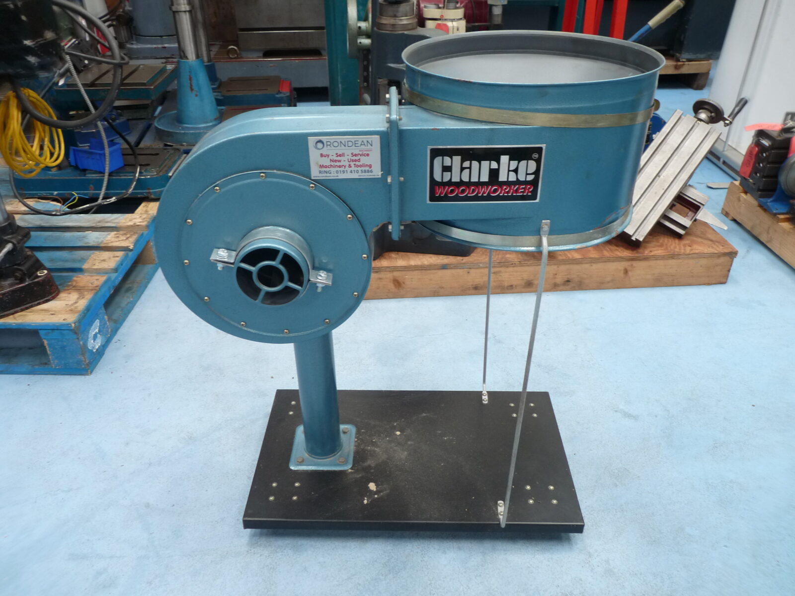 Clarke Portable Single Bag Extraction Unit 240v