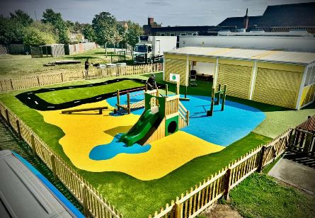 Nursery Play Area completed in Bedfordshire