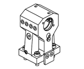 Axial driven tool tool CAPTO H&#61;72mm