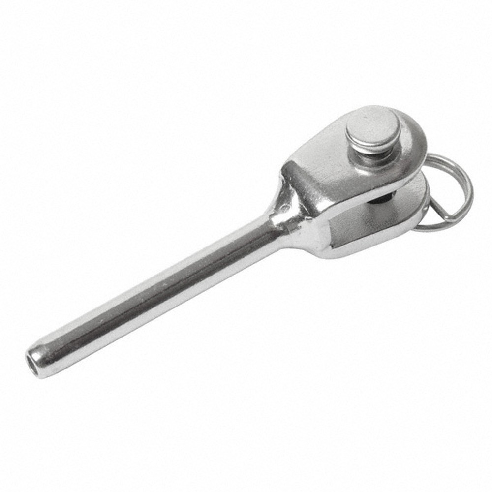 Plain Buckle Connector For 3mm Wire Rope 316 Grade Stainless Steel