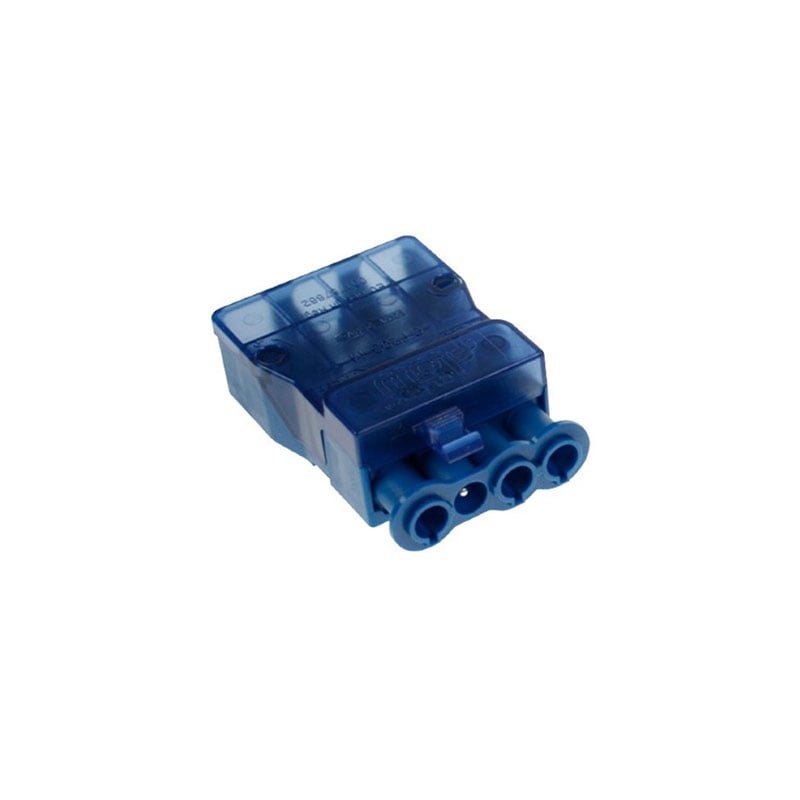 Click Male Flow Connector - Fast Fit 4 Pin 20A