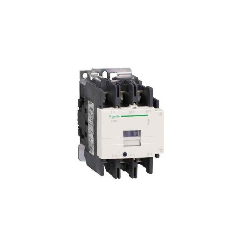 Schneider LC1D80BD Contactor 37 / 80 kW 24V DC Volt 3 N/O Poles With 1 N/O & 1 N/C Contact Configuration