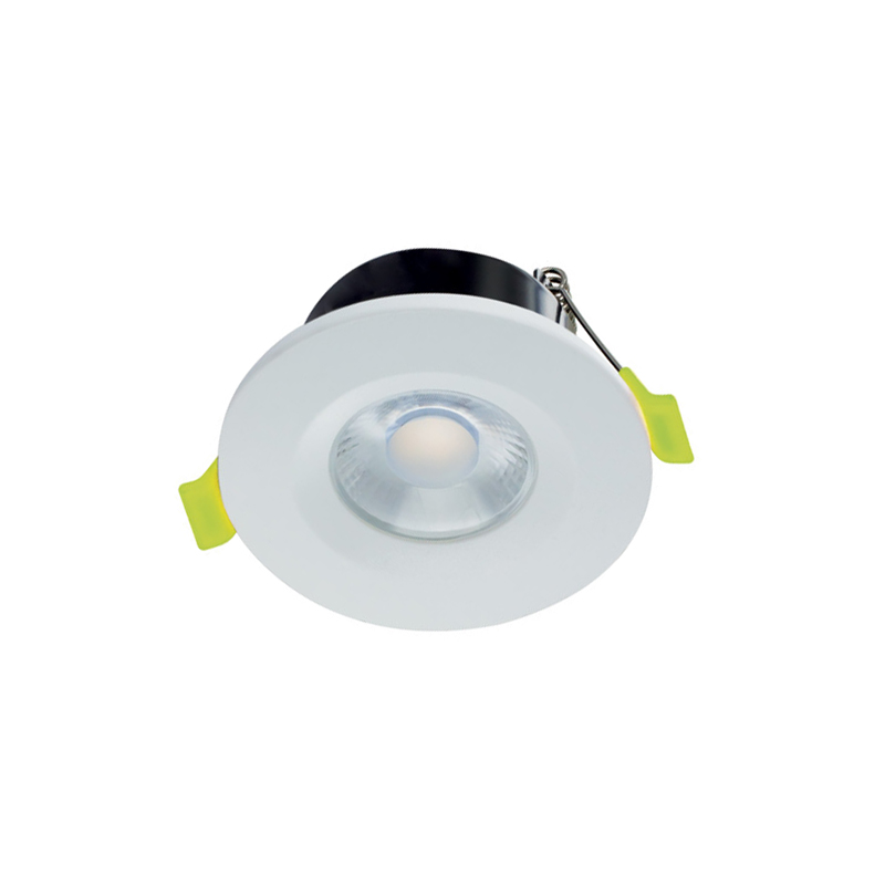 Integral Low-Profile 8W 38 Deg. Fire Rated Downlight 3000K White