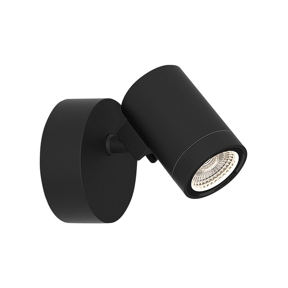 Astro Bayville Single Spot Textured Black Spotlight