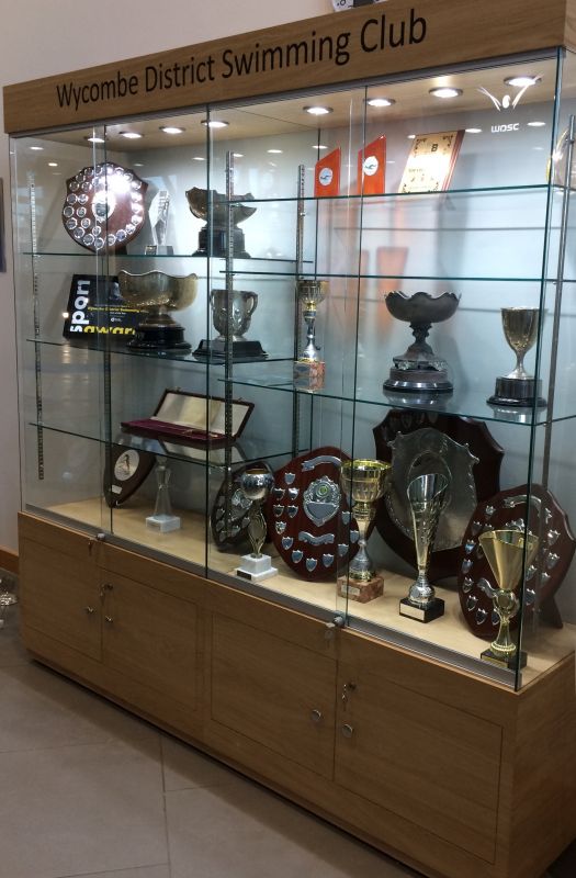 Trophy Cabinets For Swimming Clubs