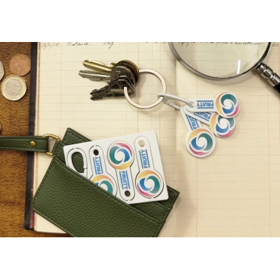Eco Recycled Walletmate Trolley Coin £1, €1 & €2 Euro Set