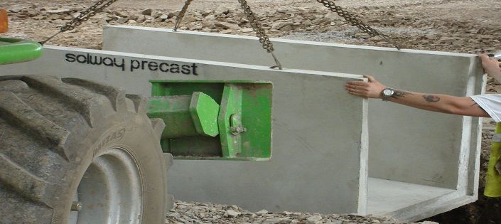Concrete Cable Trenches For Electrical Substations