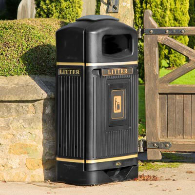 Market Leaders Of Streamline Jubilee&#8482; Litter Bin