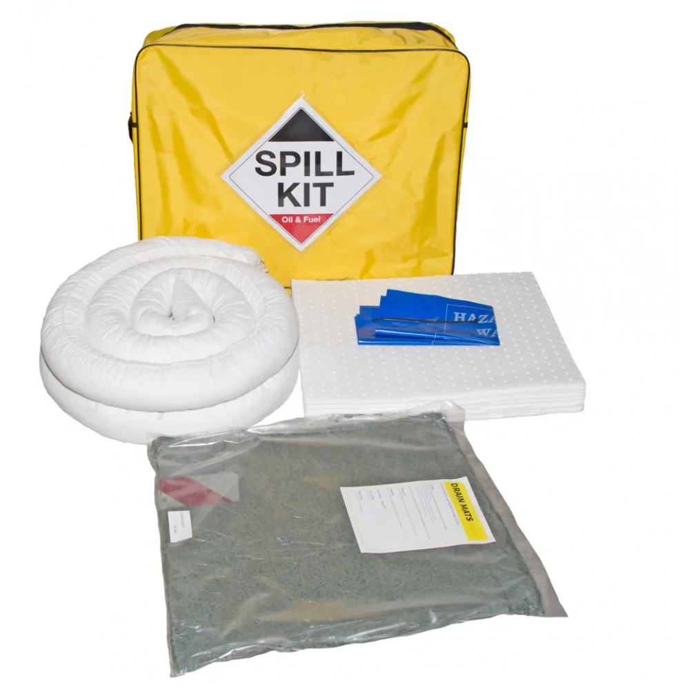 Stay prepared with our comprehensive spill kit