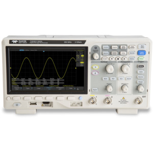 Teledyne LeCroy T3DSO1302A Digital Oscilloscope, 350 MHz, 2 Ch, 2GS/s, 14Mpts, 1000 Series