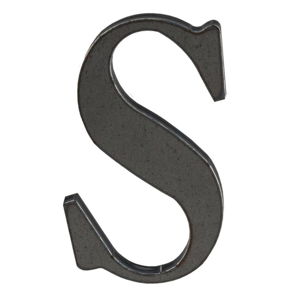 Profiled Letter S - Mild SteelHeight 150mm - 6mm Thick