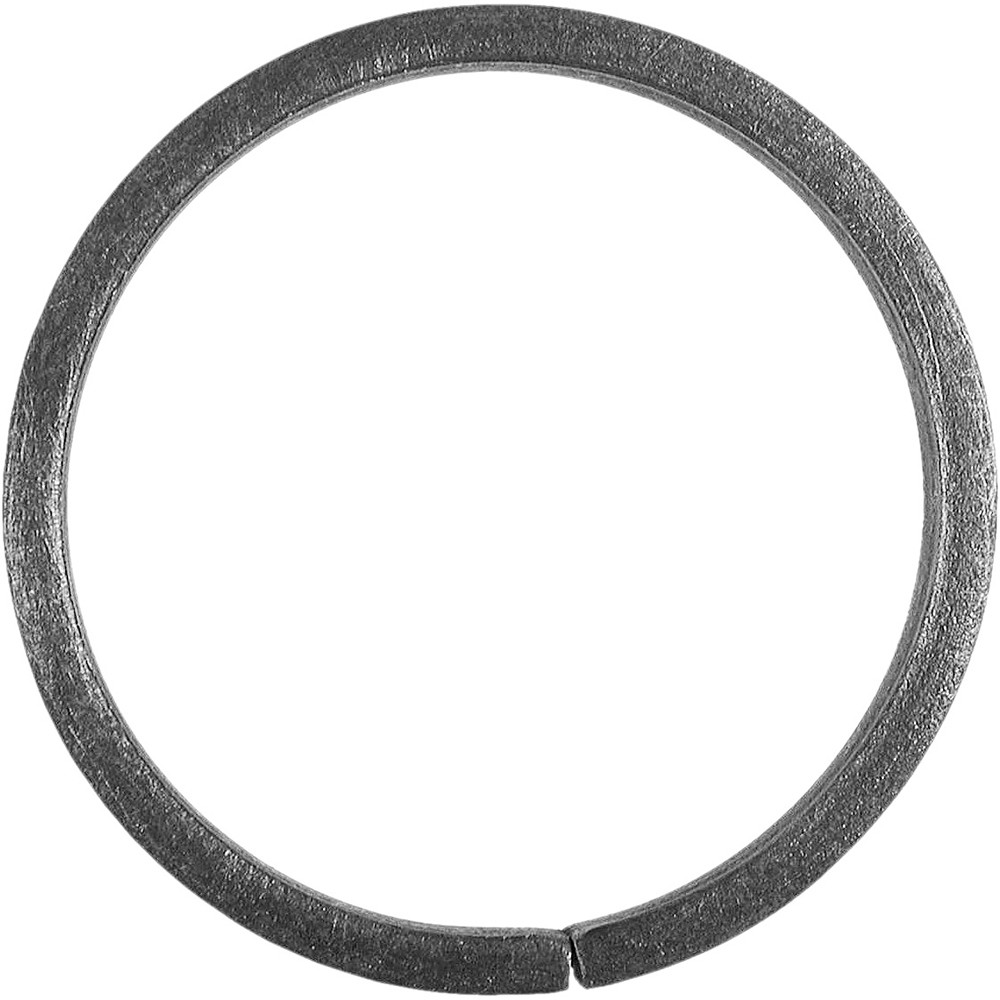 Flat Section Circle - Height 110mm Smooth - 14 x 7mm Flat Bar