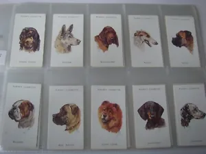 Players Dogs Heads By Biegel (Unissued, Full Set Of 50 Cards) Excellent
