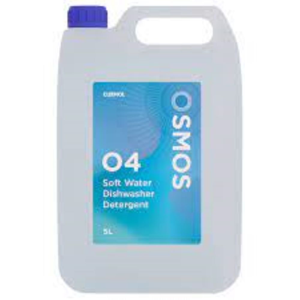 High Quality Osmos Soft Water Dishwasher Detergent 2x5Ltrs For Schools