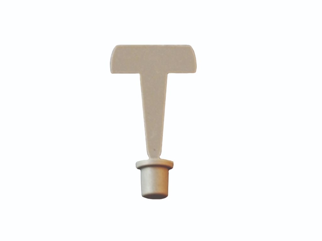 8mm Grey Gas Plugs (Bag of 1,000)