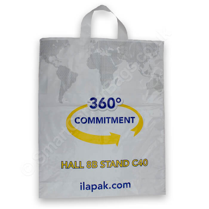 UK Suppliers of Compostable Loop Handle Carrier Bags