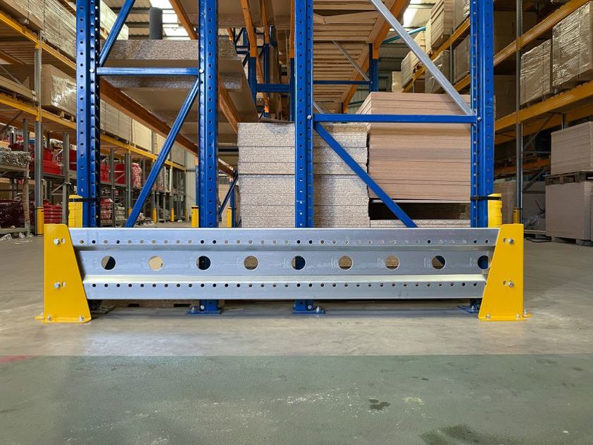 Rack Protection Barriers for Stockrooms