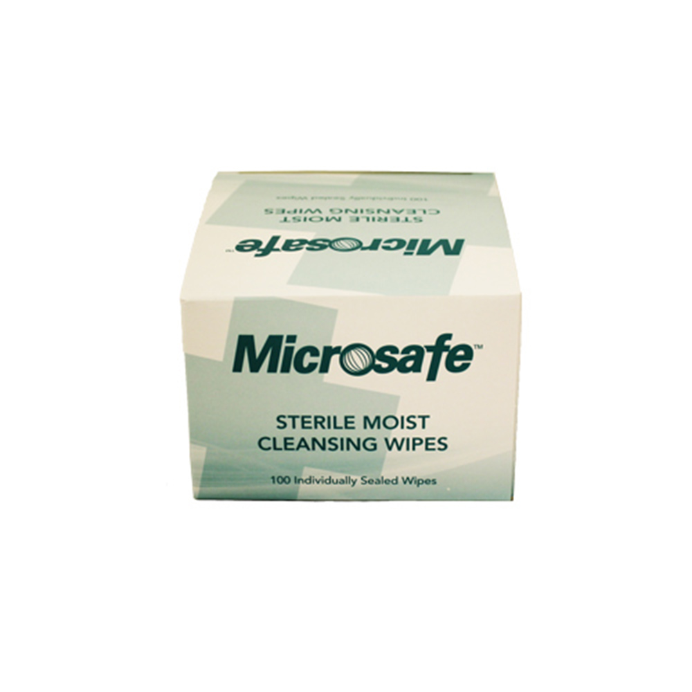 Sterile Saline Cleansing Wipes 1 X 100