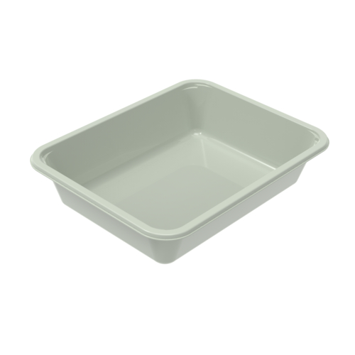 CPET Tray Rectangular 22'' x 1''8 x 50mm - 2227-1D cased 360 For Hospitality Industry