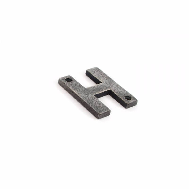 Anvil 83803H Antique Pewter Letter H