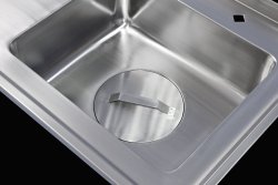 Bespoke Stainless Steel Sinks With Integral Sump For Plaster Suppliers UK