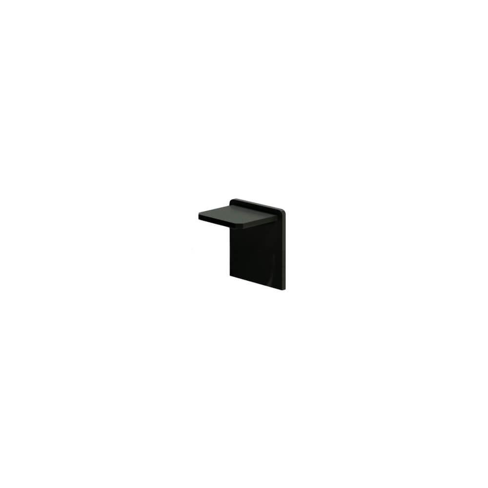 Aluminium End Cap for 30 x 28mm Top Rail PPC Black RAL 9005