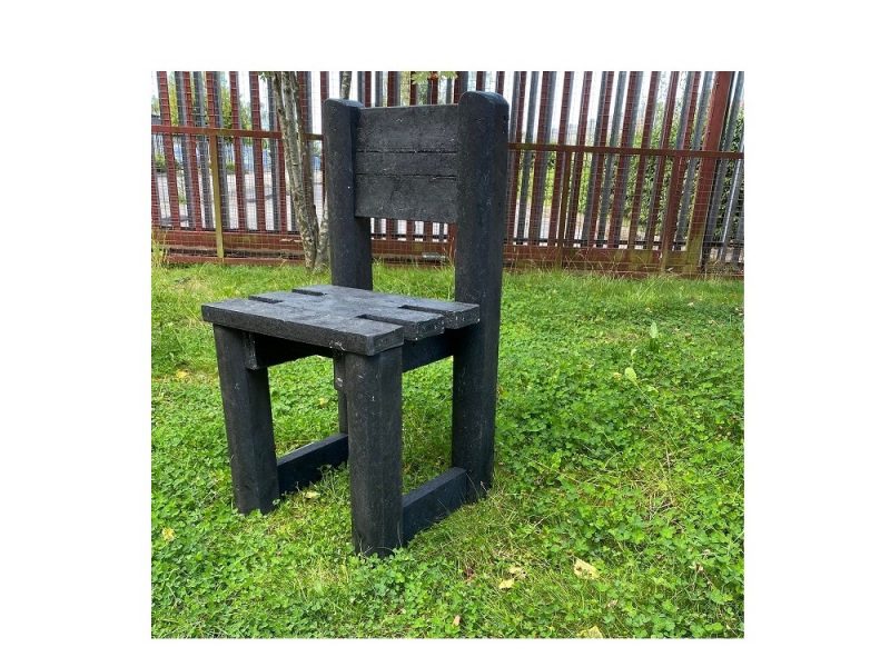 Single Chair - Recycled Plastic for Parks