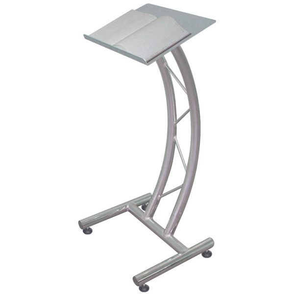 Curved Metal Truss Lectern