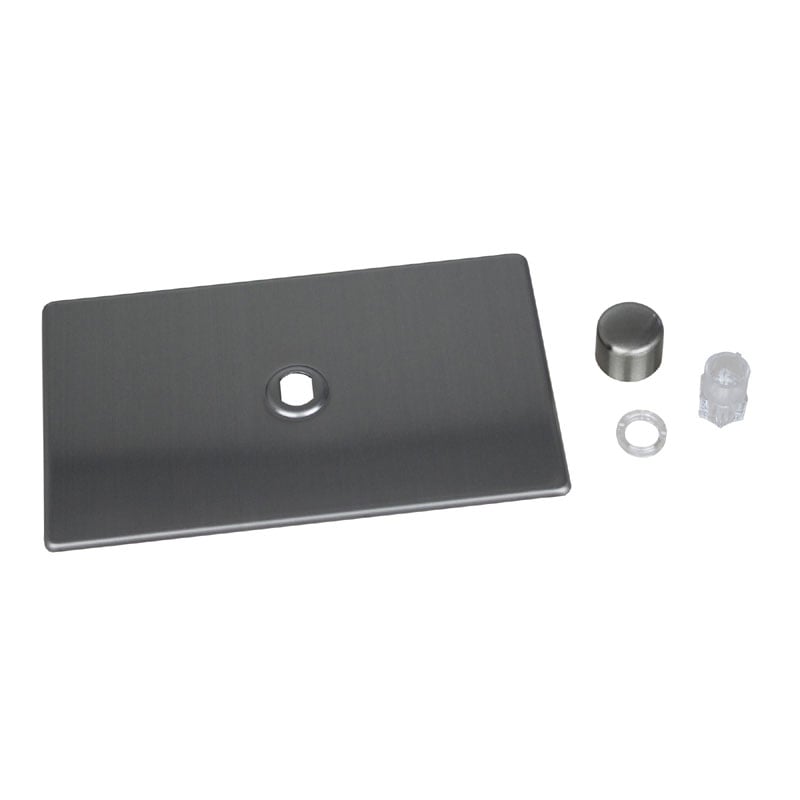 Varilight Matrix 1G Dimmer Switch Brushed Steel