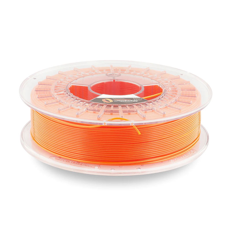 Fillamentum CPE HG100 Neon Orange Transparent co-polyester 1.75mm 3D Printer Filament