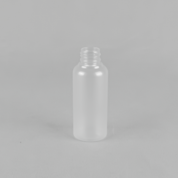 Suppliers of 100ml Clear/Frosted Tall PET Bottle UK