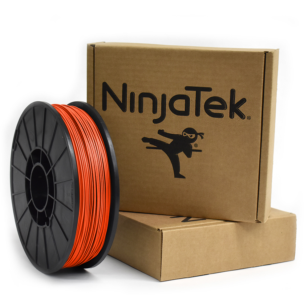 Cheetah Orange Lava 95A TPU Flexible 3D printing filament 1.75mm 500gms