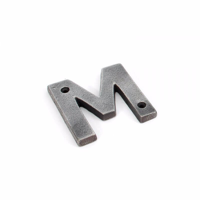 Anvil 83803M Antique Pewter Letter M