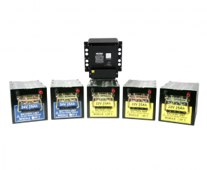 Large Point End Switching Batteries for Rail Industry