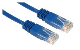 C51EV1-01 Category 5E UTP Patch Cable EV1, 1 metres, blue ( Cat5E ) *NO BOOTS*