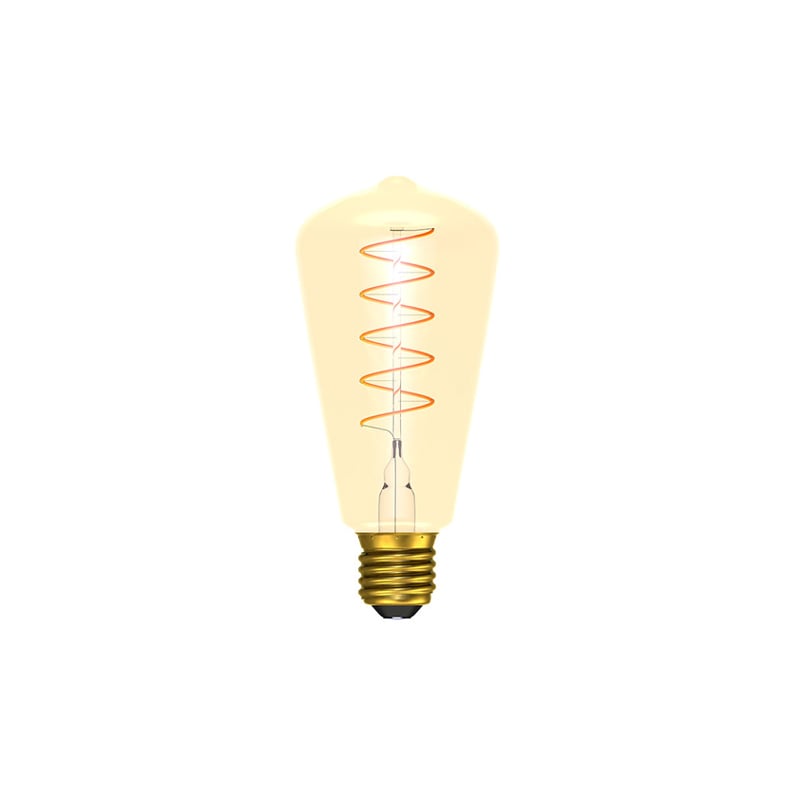 Bell Vintage Soft Coil Vertical Squirrel Cage Dimmable LED Filament Bulb 4W E27