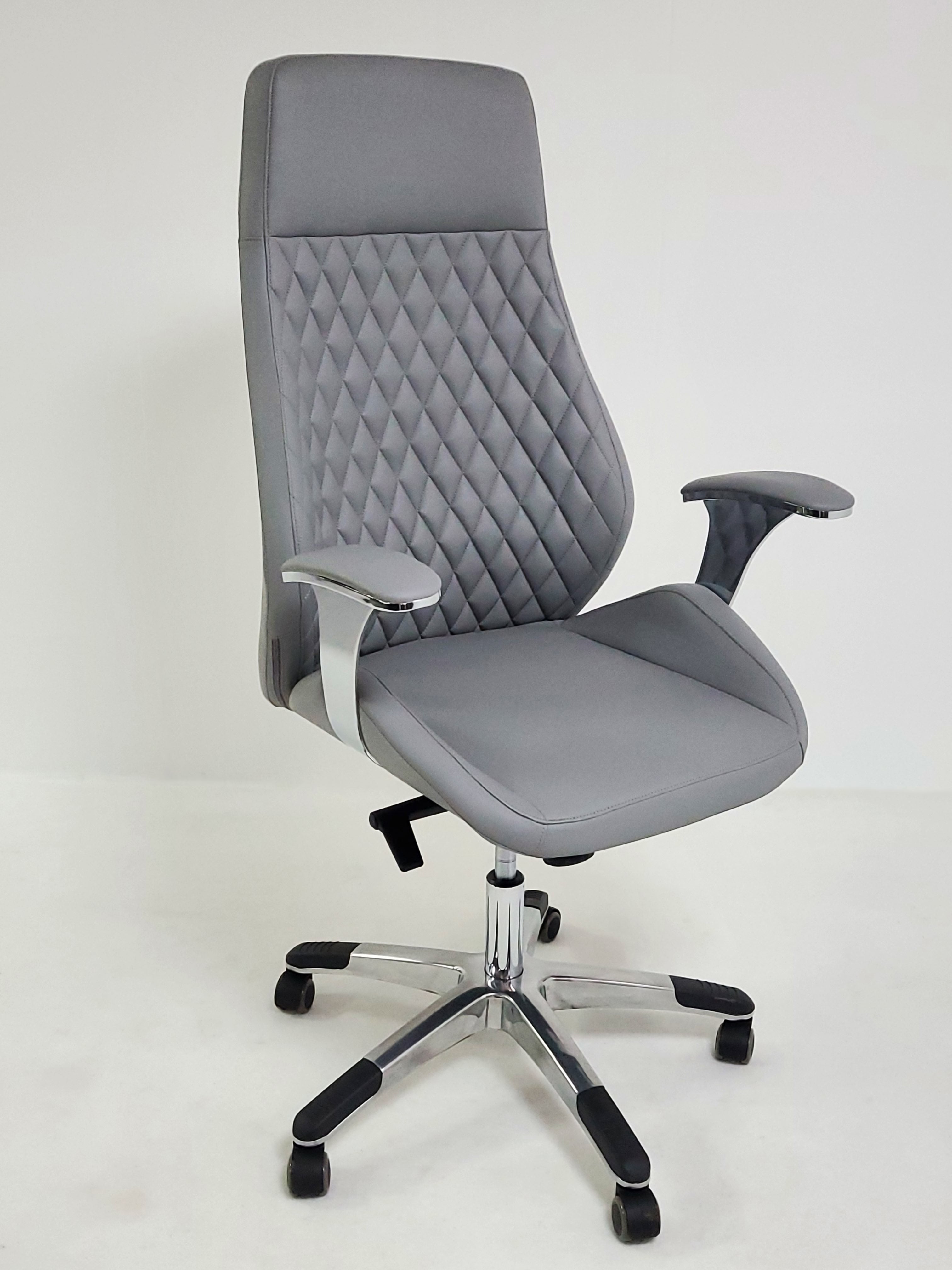 Providers Of Contemporary Light Grey Leather Reclining Executive Office - YS1107A Near Me