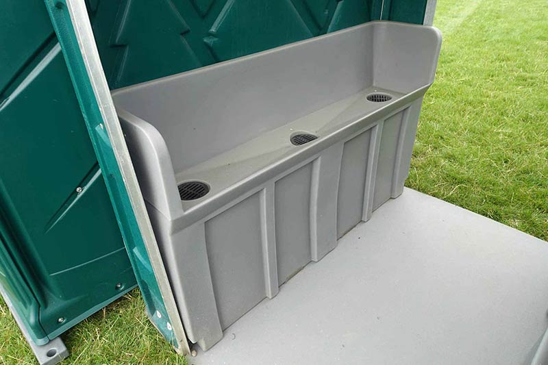 UK Providers of 6 Bay Urinal With Modesty Tent Hire
