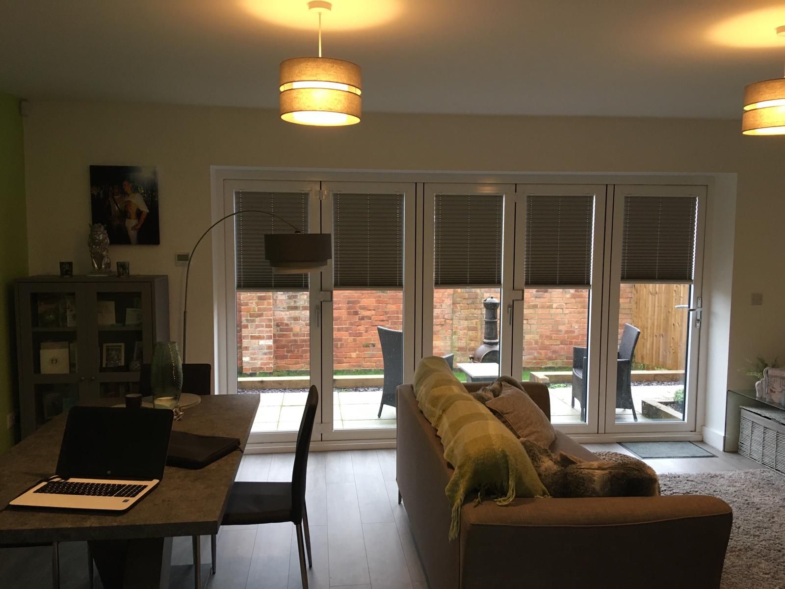 Space-Saving Pleated Blinds Hucknall