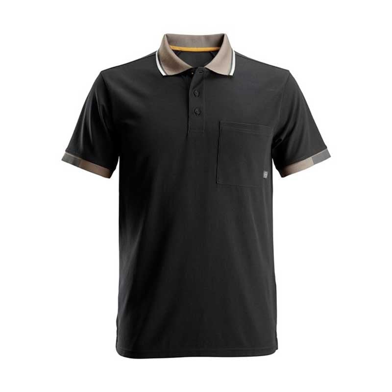 Snickers 2724 AW 37.5 Tech SS Polo Shirt Black Size: XS