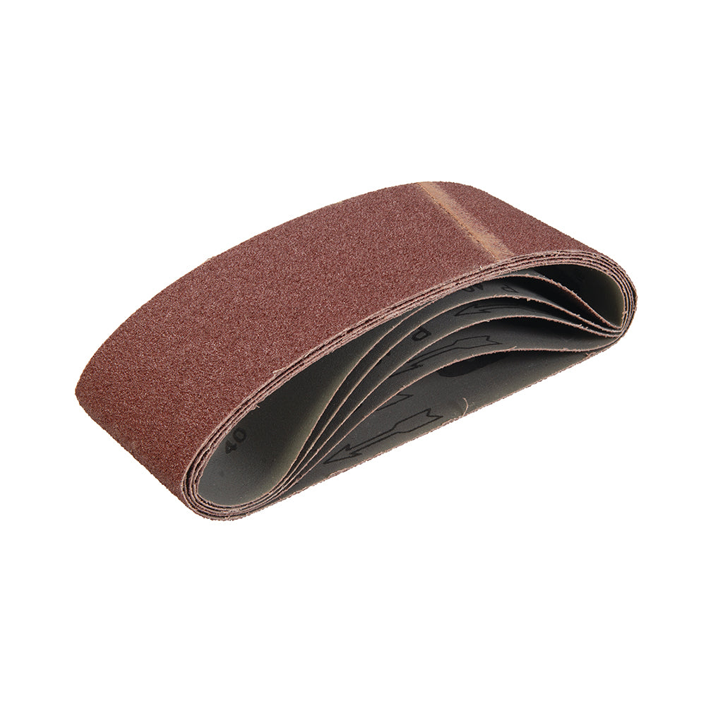 Triton 40 Grit Sanding Belt 100 x 610mm 5pk