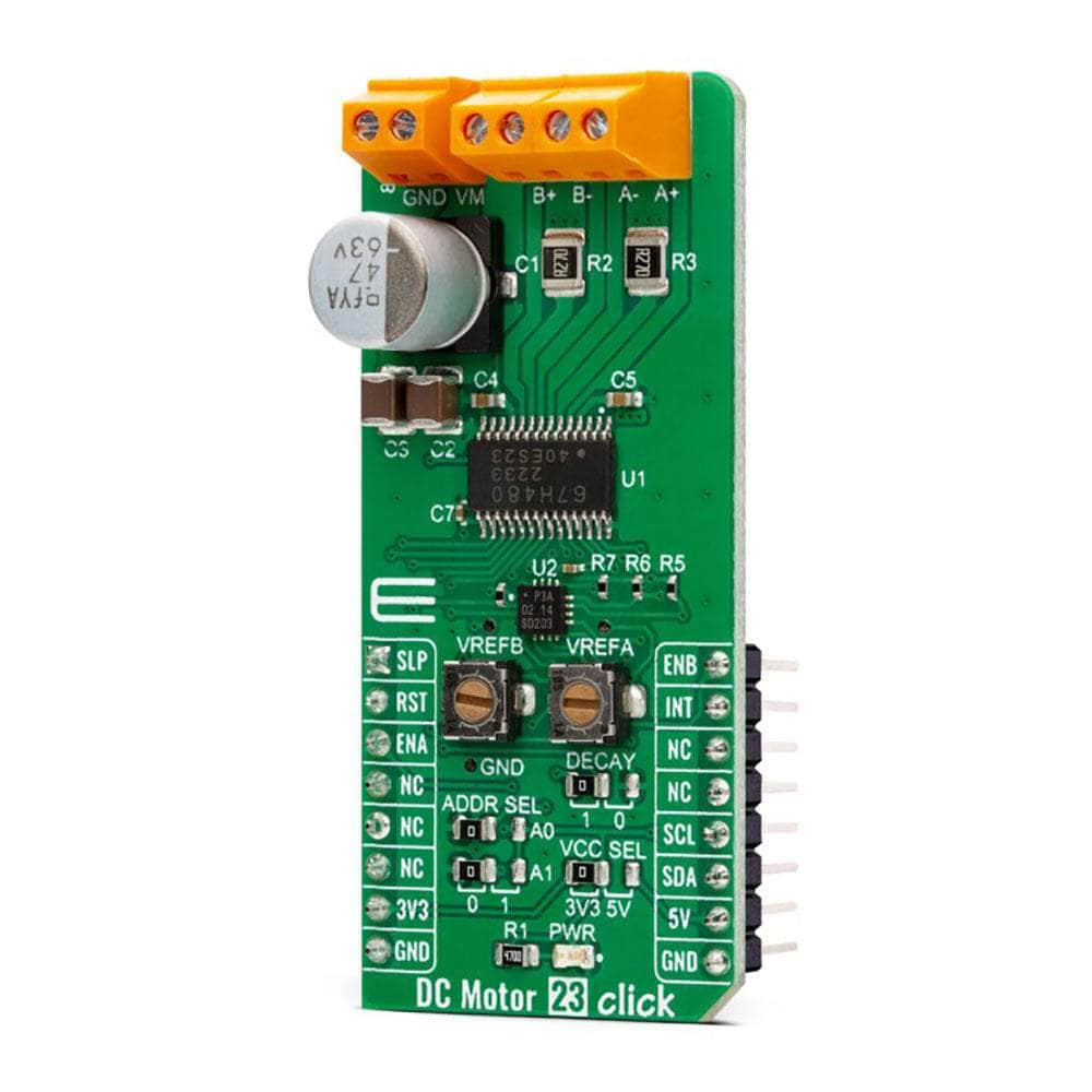 DC Motor 23 Click Board