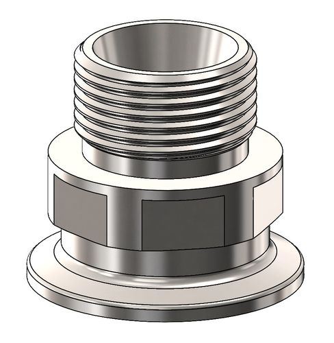 Clean Flow Leading Suppliers of Adapter, TC Ferrule X BSPP Male (Parallel Thread) for Processing Equipment