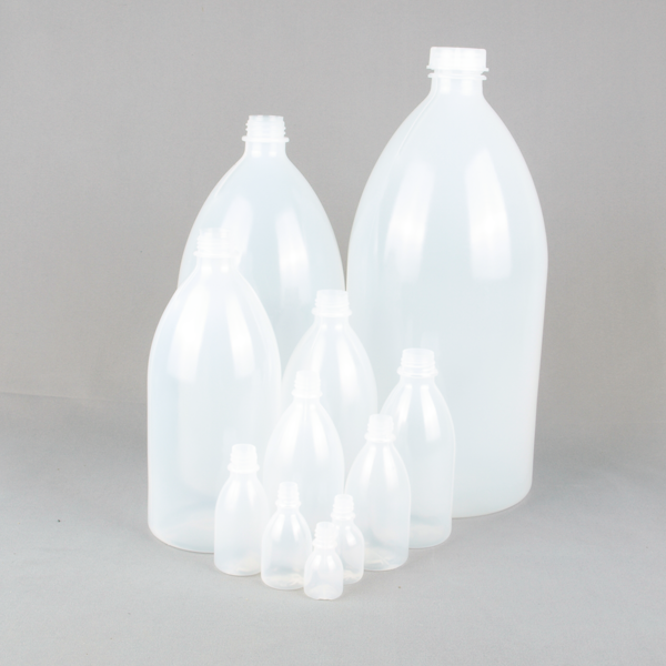 Suppliers of Narrow Neck Plastic Bottle Series 301 LDPE UK