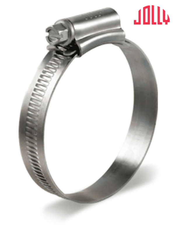 Jolly Worm Drive Zinc Plated Clips for Agricultural Industry