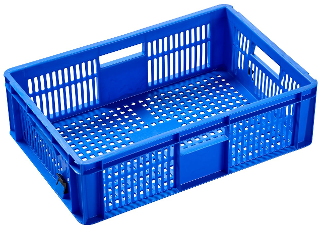 600x400x250 Bale Arm Crate Blue 44Ltr - Packs of 7 For Agricultural Industry