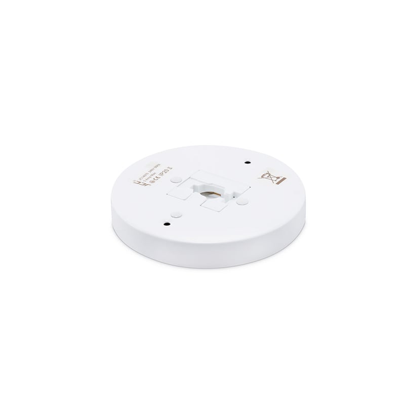 JCC Mainline Mains IP20 Surface Adaptor for Mainline Luminaires White