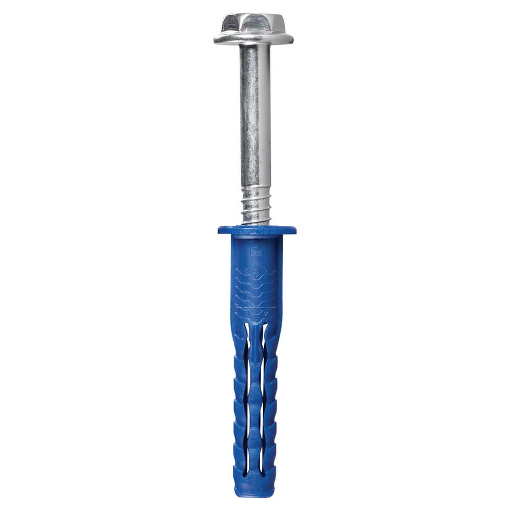 M10 x 50mm Flange Head Hex Screw Frame Fixing - Zinc Plated